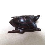 houtsnijwerk bali   schildpadje + masker Wajang, Antiek en Kunst, Verzenden