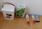Drinkflessen konijn, hooi, opberg box voer 5 liter, Dieren en Toebehoren, Ophalen of Verzenden, Zo goed als nieuw