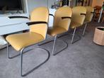Gispen 413 set van 4 eetkamerstoelen, Huis en Inrichting, Ophalen, Gebruikt, Overige kleuren