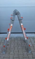 WAKÜ Ladder - Opvouwbaar 4x4, Ophalen, Zo goed als nieuw