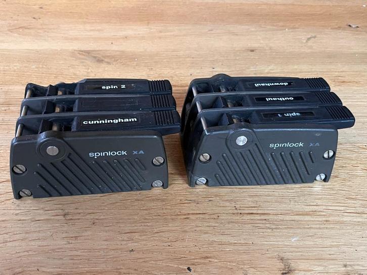 2 x Spinlock cam XA 3 voudige valstopper 6-12 mm, Watersport en Boten, Accessoires en Onderhoud, Gebruikt, Lijn of Blok, Ophalen of Verzenden