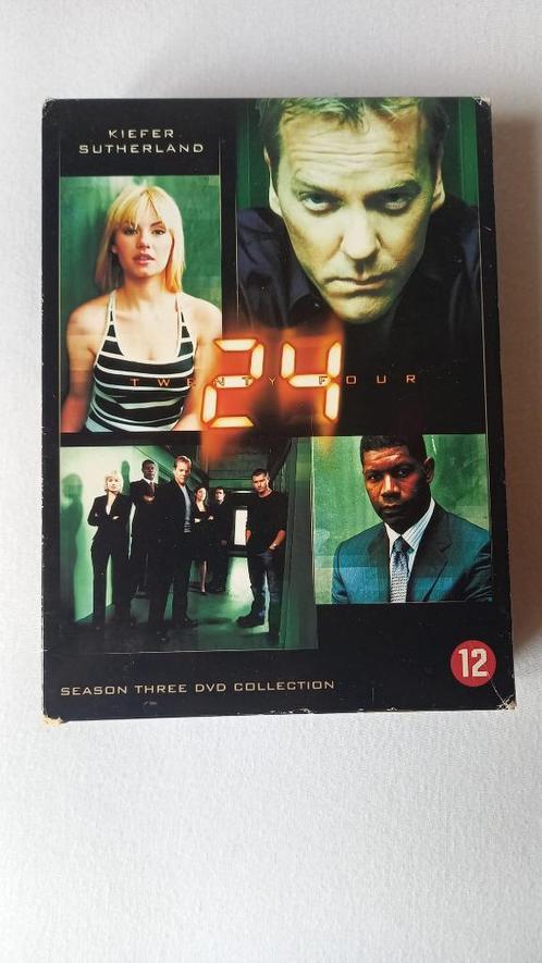 24 seizoen 3 dvd, Cd's en Dvd's, Dvd's | Tv en Series, Zo goed als nieuw, Actie en Avontuur, Vanaf 12 jaar, Ophalen of Verzenden