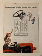 Same trekker tractor folder brochure, Ophalen of Verzenden, Gelezen