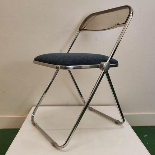 Vintage Plia Castelli klapstoel, Huis en Inrichting, Stoelen, Gebruikt, Eén, Hout, Kunststof, Metaal, Overige kleuren, Ophalen of Verzenden