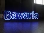 Bierreclame neon Bavaria mancave, Ophalen, Zo goed als nieuw, Reclamebord, Plaat of Schild, Bavaria