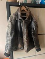 Pall Mall bruin leren jas maat XL (piloten jas), Ophalen, Zo goed als nieuw