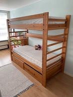 Houten Stapelbed met Opberglades, Kinderen en Baby's, Ophalen, Gebruikt, Stapelbed