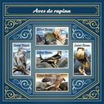 2017 Guinee-Bissau Fauna Roofvogels  Valken, Ophalen of Verzenden, Postfris, Dier of Natuur