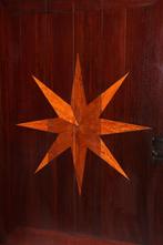 kruisvoet kruispoot kabinet wortelnoten palissander 18e eeuw, Antiek en Kunst, Antiek | Meubels | Kasten, Ophalen of Verzenden