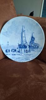 Delfts blauw bord, Antiek en Kunst, Curiosa en Brocante, Verzenden