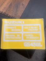 Handleiding Suzuki GS450L , mooi., Motoren, Ophalen of Verzenden, Suzuki