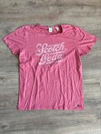 Scotch & Soda heren shirt maat XL, Kleding | Heren, T-shirts, Scotch & Soda, Maat 56/58 (XL), Roze, Zo goed als nieuw