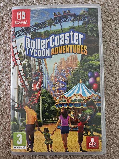 Rollercoaster Tycoon Adventures (Nintendo Switch), Spelcomputers en Games, Games | Nintendo Switch, Zo goed als nieuw, 1 speler