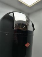 Wesco Pushboy afvalbak 50L zwart - lichte beschadiging, Info@mystore.nl, 40 liter of meer, Bruggestraat 18, Zo goed als nieuw