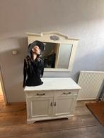 Biedemeier kastje~ dressoir~kaptafel~commode &  spiegel, Ophalen, Gebruikt, 100 tot 150 cm, Minder dan 100 cm