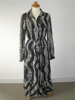 Lange voile jurk maat 36., Zwart, Nieuw, Ophalen of Verzenden, Costes