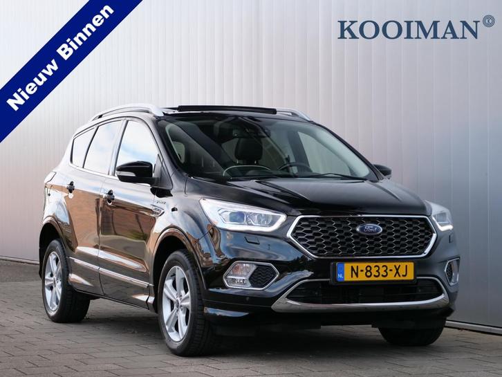 Ford Kuga 1.5 183 Pk EcoBoost Vignale Automaat Navi / Apple, Auto's, Ford, Bedrijf, Te koop, Kuga, 4x4, ABS, Achteruitrijcamera