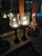 Twee windlichten., Antiek en Kunst, Ophalen, Koper of Brons