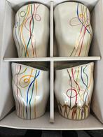 Set 4 design mokken Artihove Corry Ammerlaan nieuw in doos, Ophalen of Verzenden