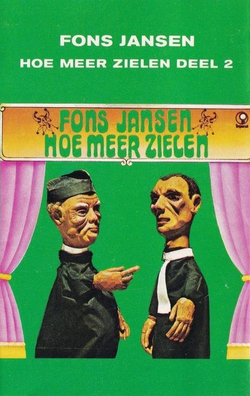 Cassettebandje Fons Jansen – Hoe Meer Zielen Deel 2, Cd's en Dvd's, Cassettebandjes, Zo goed als nieuw, Nederlandstalig, 1 bandje