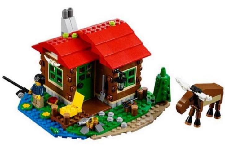 Lego Creator 3-in-1 Boshut 31048, Kinderen en Baby's, Speelgoed | Duplo en Lego, Gebruikt, Lego, Complete set, Ophalen