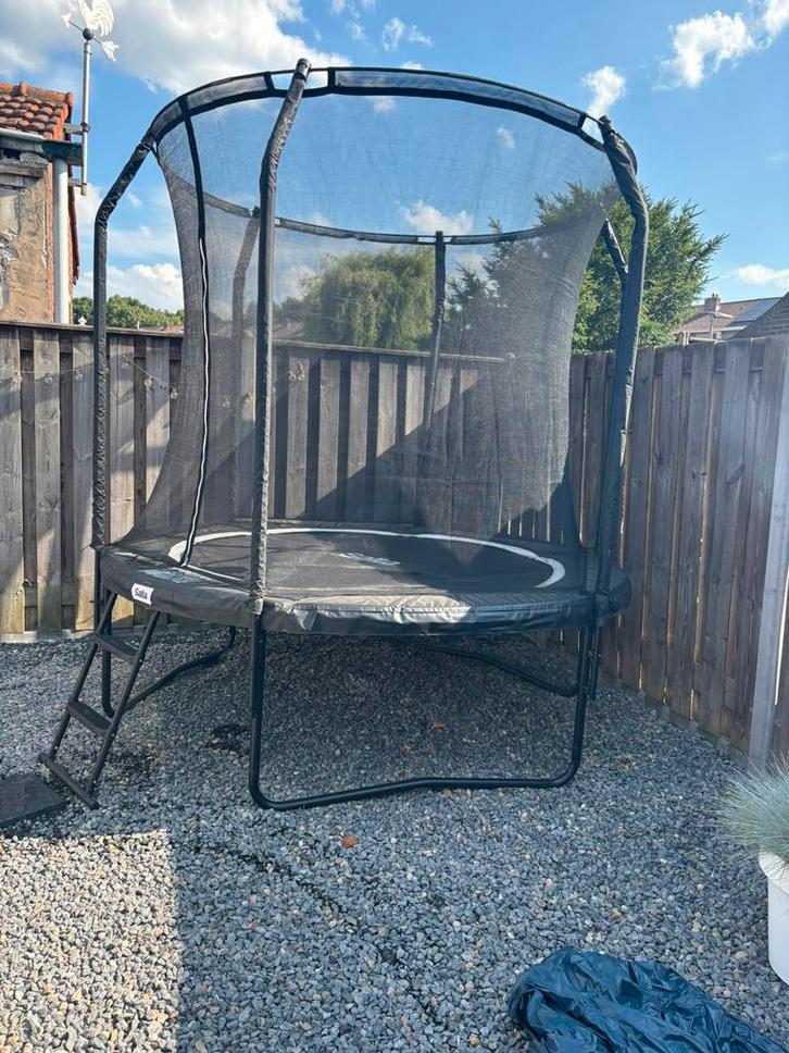 Salta trampoline premium black edition 251cm, Kinderen en Baby's, Speelgoed | Buiten | Trampolines, Nieuw, Ophalen