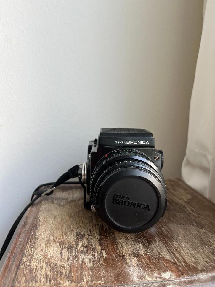 Zenza Bronica ETRS met lens & filmback, Audio, Tv en Foto, Fotocamera's Analoog, Gebruikt, Spiegelreflex, Overige Merken, Ophalen of Verzenden