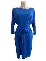 LaDress jurk L, Blauw, Ophalen of Verzenden, Zo goed als nieuw, Knielengte