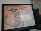 Zebra schilderij, Antiek en Kunst, Ophalen of Verzenden