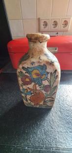 Antiek Iznik aardewerk Perzische fles vaas kruik Qajar, Antiek en Kunst, Antiek | Keramiek en Aardewerk, Ophalen of Verzenden