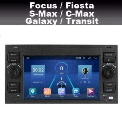 Ford CMax Galaxy Transit radio navigatie android 10 wifi dab, Auto diversen, Autoradio's, Nieuw, Ophalen of Verzenden