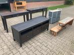 Partij kasten/ televisiemeubel/ side tabel, Huis en Inrichting, Ophalen of Verzenden, Zo goed als nieuw, Teakhout, 25 tot 50 cm