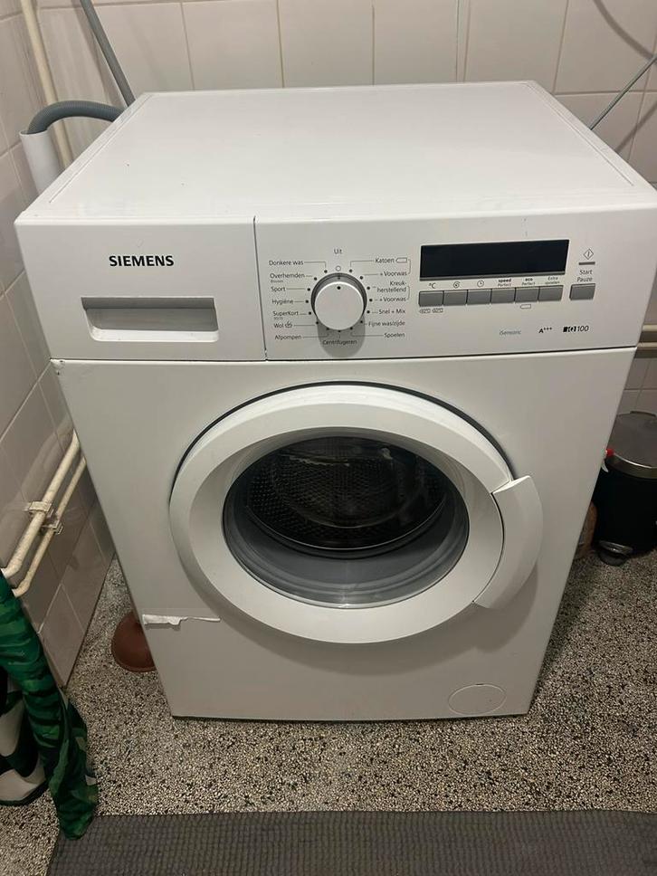 Siemens iQ100 A+++ Wasmachine - Goed Onderhouden, Witgoed en Apparatuur, Wasmachines, Gebruikt, Voorlader, 6 tot 8 kg, 85 tot 90 cm