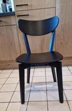 2 zwarte keukenstoelen, Ophalen, Twee, Zwart, Zo goed als nieuw