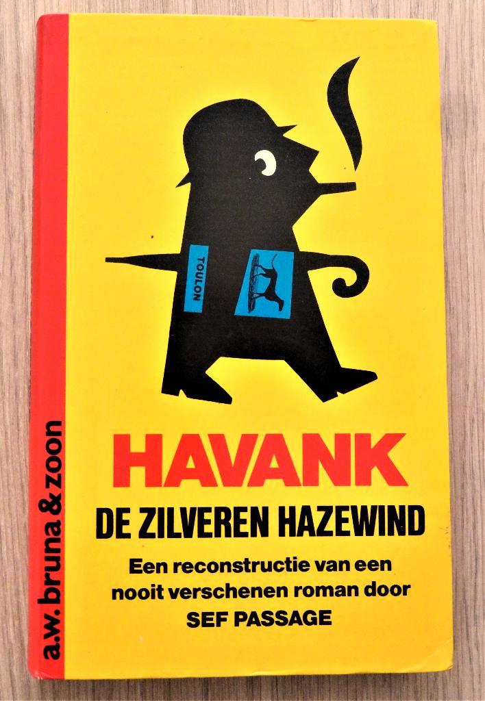 Havank / Sef Passage: De zilveren hazewind ( Cycloop 1984 ), Boeken, Detectives, Gelezen, Ophalen of Verzenden