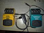Effectpedalen Chorus en Compressor/Sustainer, Ophalen, Zo goed als nieuw, Compressor