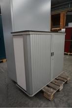 Gispen lage archiefkast, roldeurkast dossierkast kantoorkast, Huis en Inrichting, Gebruikt, 100 tot 150 cm, 100 tot 150 cm, Meerdere deuren