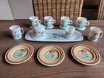 Mooi Zeldzaam Vintage Plastic Kinder Servies Jongen Schaapje, Verzenden, Gebruikt, Overige materialen, Compleet servies