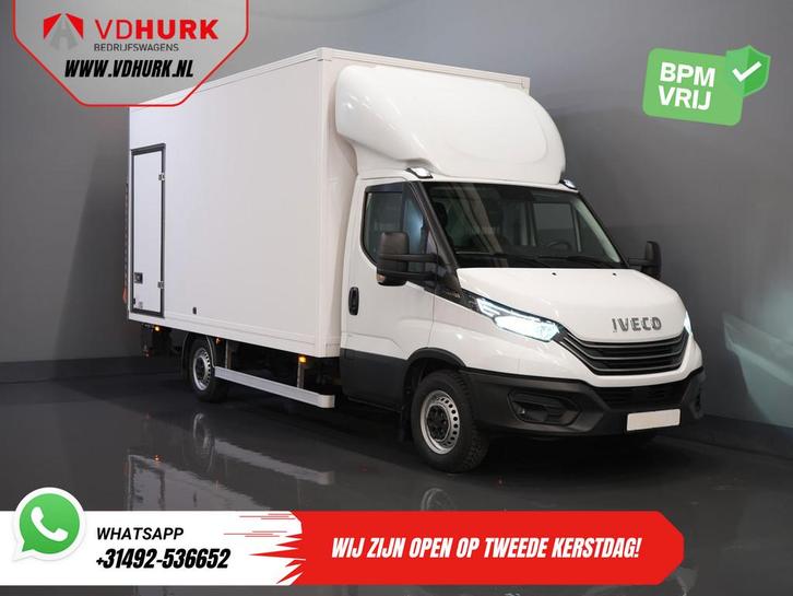 Iveco Daily 35S18HV 3.0 Aut. ZF BPM VRIJ! Bakwagen Laadklep/, Auto's, Bestelauto's, Bedrijf, Te koop, ABS, Adaptive Cruise Control