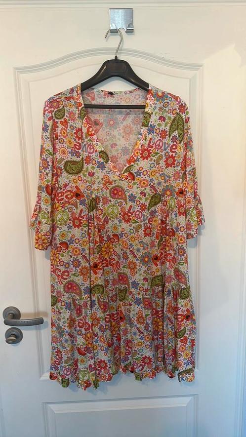 Zomerjurkje maat M, Kleding | Dames, Jurken, Zo goed als nieuw, Maat 38/40 (M), Overige kleuren, Boven de knie, Ophalen of Verzenden