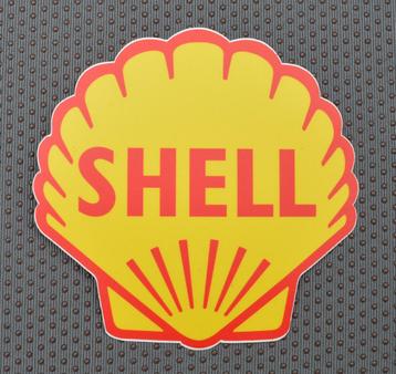 classic Shell logo sticker [1,50 p/s 2,00 voor 2 stuks] beschikbaar voor biedingen