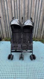 Dubbele buggy, Kinderen en Baby's, Tweelingen en Meerlingen, Ophalen of Verzenden, Zo goed als nieuw, Kinderwagen of Buggy