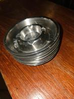 Metalen Asbak 1 euro per asbak., Ophalen of Verzenden, Gebruikt