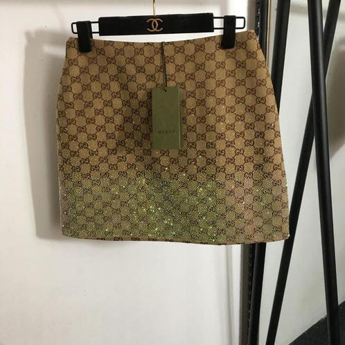 GUCCI SKIRT/ ROK., Kleding | Dames, Rokken, Nieuw, Maat 38/40 (M), Onder de knie, Ophalen of Verzenden