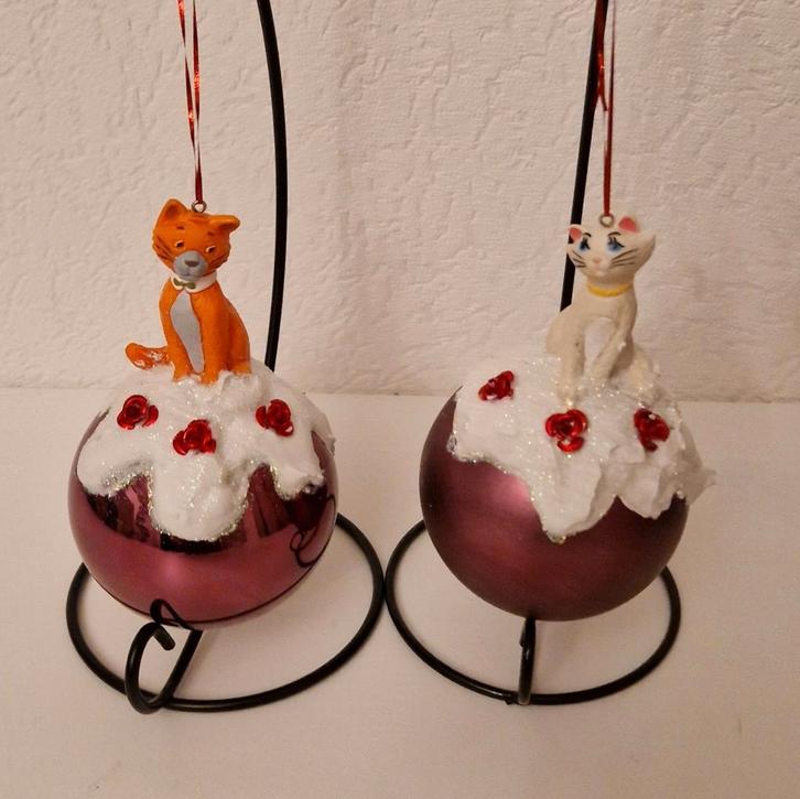 Verschillende Disney kerstballen, Verzamelen, Disney, Zo goed als nieuw, Beeldje of Figuurtje, Donald Duck, Ophalen of Verzenden