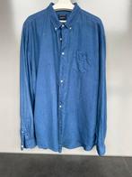 Gant Linnen Overhemd XXXL Blauw, GANT, Zo goed als nieuw, Overige halswijdtes, Verzenden