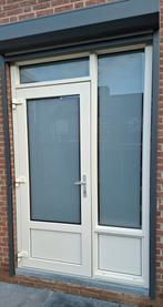 Kunststof buitendeur inclusief kozijn, Doe-het-zelf en Verbouw, Kunststof, Ophalen of Verzenden, Buitendeur, 120 cm of meer