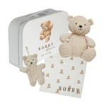 Kraamcadeau? Gevuld koffertje vintage teddy