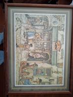Vintage prenten van Anton Pieck, Antiek en Kunst, Ophalen of Verzenden