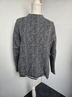 Oui zwart witte trui maat 42, Kleding | Dames, Truien en Vesten, Zwart, Maat 42/44 (L), Ophalen of Verzenden, Gedragen